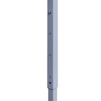 Pavėsinė su užuolaidomis ir lemputėmis LED, taupe, 300x300cm