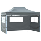 Pavėsinė, antracito spalvos, 2,98x5,3x2,59m, 160g/m²