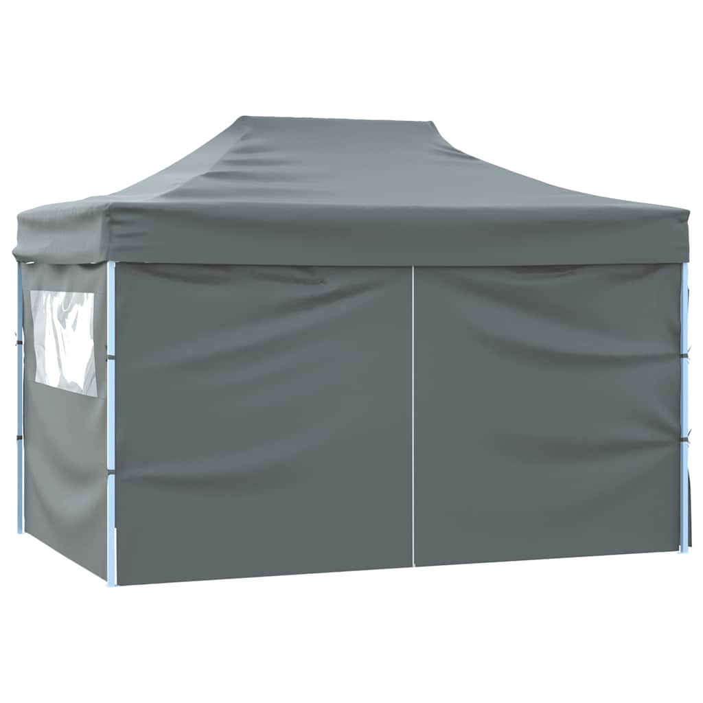 Pavėsinė, antracito spalvos, 2,98x5,3x2,59m, 160g/m²