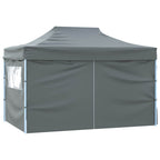 Pavėsinė, antracito spalvos, 2,98x5,3x2,59m, 160g/m²