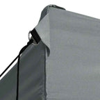 Pavėsinė, antracito spalvos, 2,98x5,3x2,59m, 160g/m²