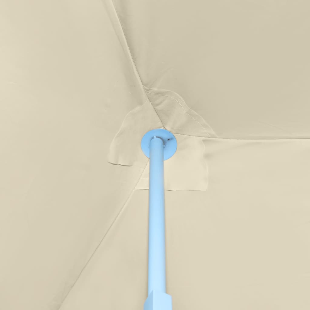 Išskleidžiama proginė palapinė su 8 šon. sien., krem. sp., 870x291x315 cm