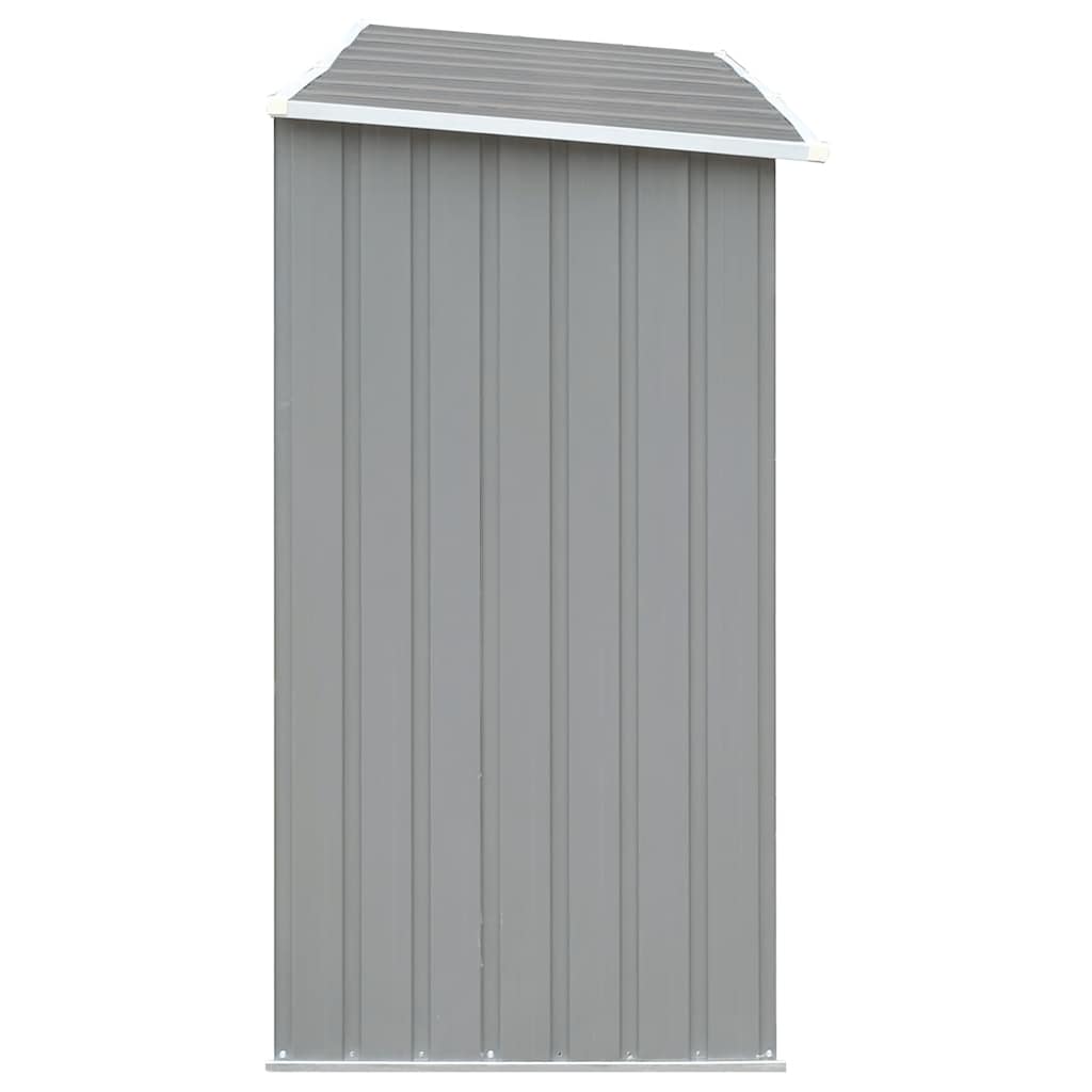 Sodo malkinė, galvanizuotas plienas, 330x84x152cm, pilka