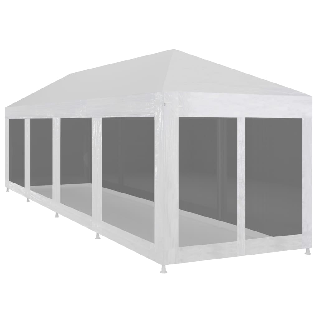 Proginė palapinė su 10 tinklinių šoninių sienelių, 12x3m