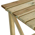 Sodo stalas, 160x79x75cm, mediena