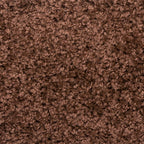 Laiptų kilimėliai, 15 vnt., 56x17x3 cm, rudi, pusapvaliai