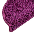 Laiptų kilimėliai, 15 vnt., 56x17x3 cm, violetiniai, pusapvaliai