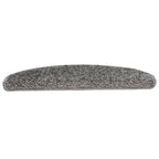 Laiptų kilimėliai, 15 vnt., pilki, 65x21x4 cm, dideli, pusapvaliai