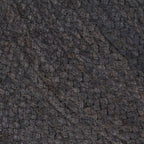 Kilimas, tamsiai pilkas, 120cm, džiutas, apvalus, rankų darbo