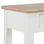 Konsolinis staliukas, baltos sp., 110x35x80cm, mediena