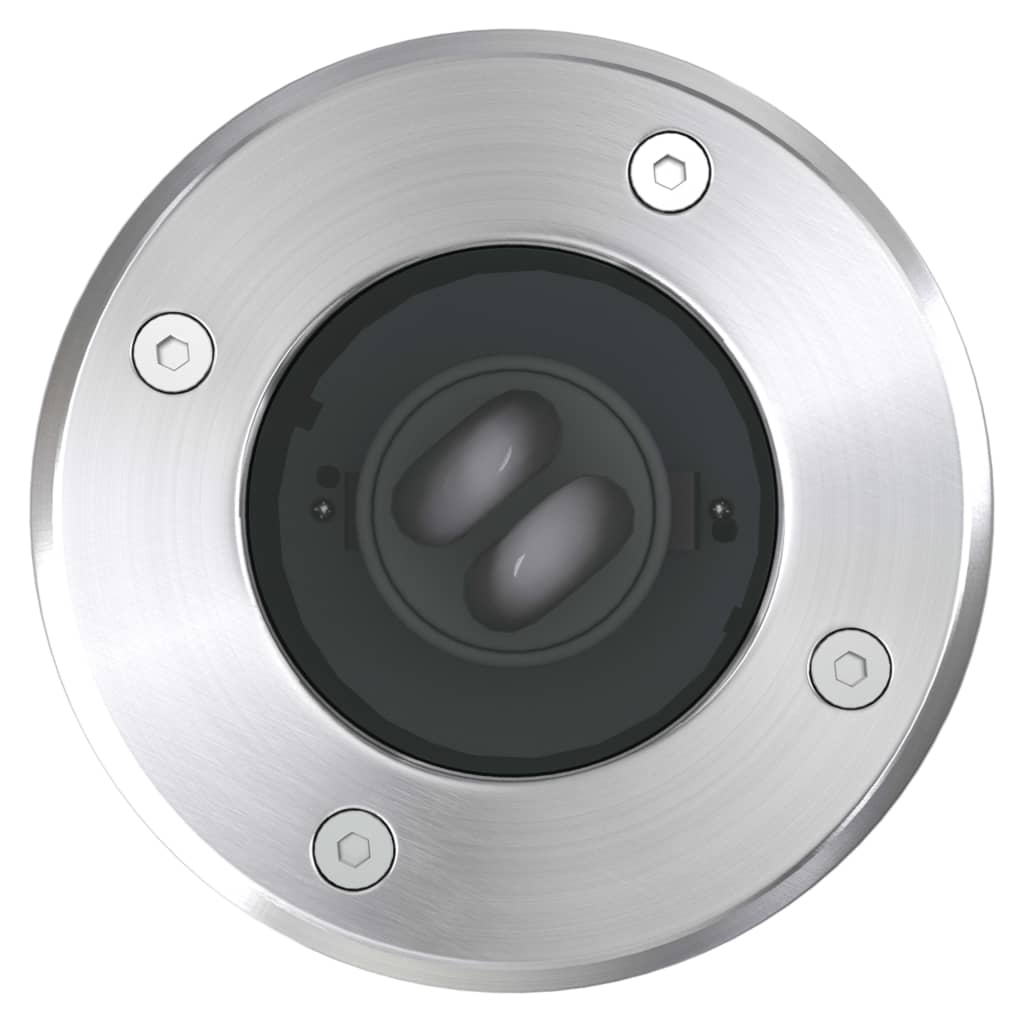 Įmontuojami lauko šviestuvai, 3 vnt., apvalūs 