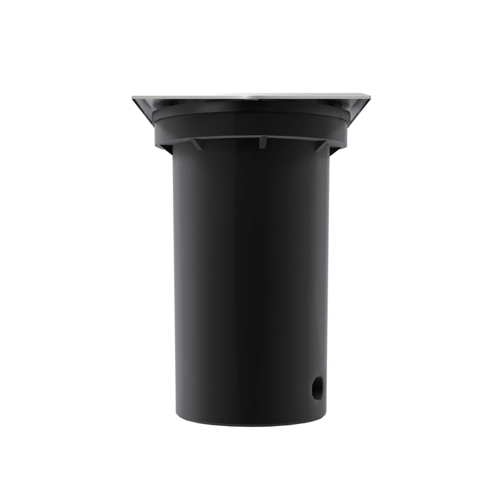 vidaXL Lauko šviestuvai, 3vnt., kvadrat., smegiami į žemę