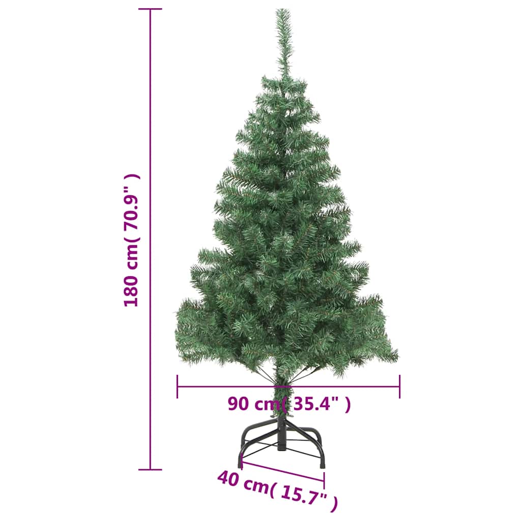 Dirbtinė kalėdinė eglutė su stovu, 180 cm, 564 šakų