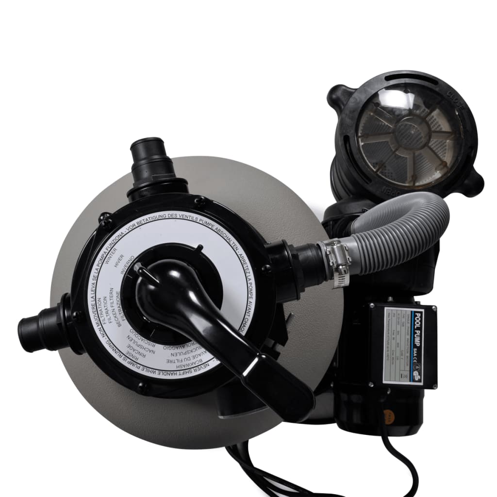 Smėlio filtras su siurbliu, 600W, 17000 l/val