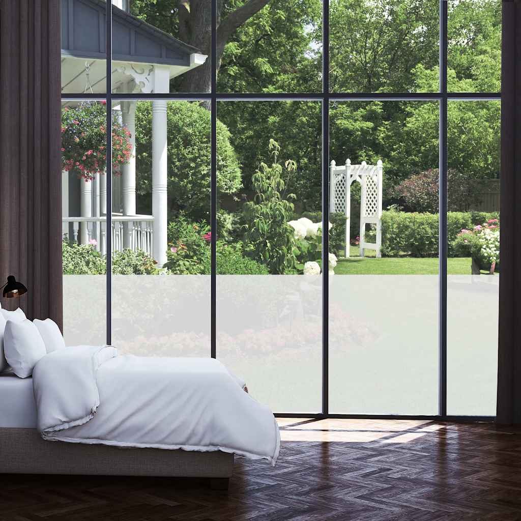 Langų plėvelė, pilkos spalvos, 0,9x5m, PVC, matinė
