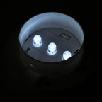 Saulės energija įkraunamų lauko šviestuvų rinkinys, 6vnt., balti