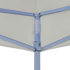 Proginė palapinė su 10 tinklinėmis sienomis, mėlyna, 6x4m, HDPE