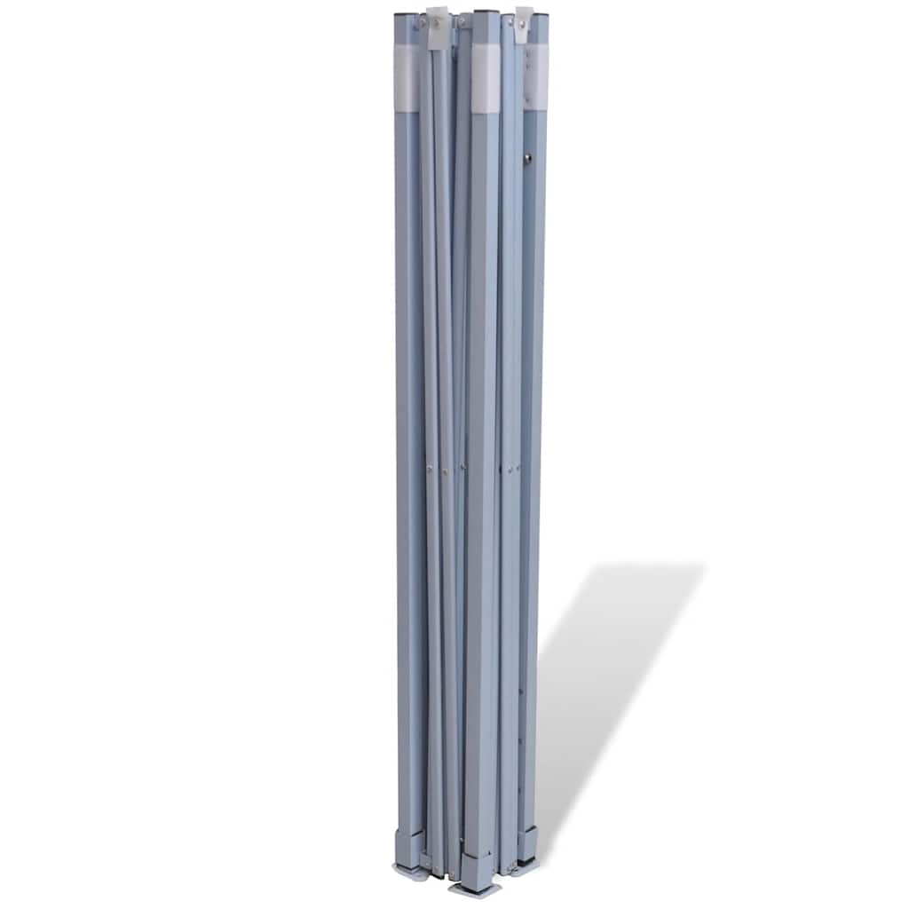 Proginė palapinė su 10 tinklinėmis sienomis, mėlyna, 6x4m, HDPE