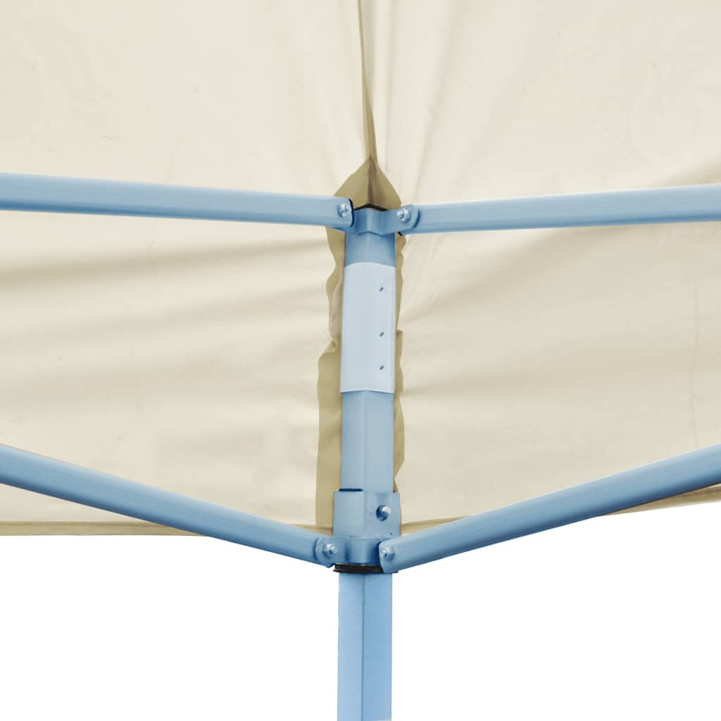 Sulankstoma proginė palapinė 3 x 6 m, kremo spalvos