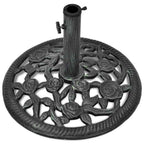 lauko skėčio pagrindas iš ketaus, 12 kg 48 cm