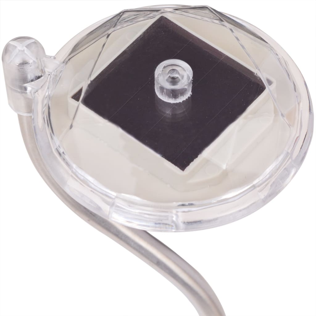 vidaXL LED sodo šviestuvai, 6 vnt., saulės energija, 9x7,8x29,5 cm