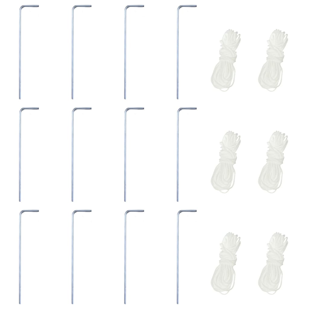 Šešiakampė sulankstoma pavėsinė, pilka, 3,6x3,1m