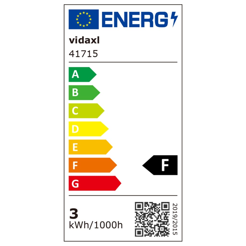 vidaXL Įleidžiami LED šviestuvai, 6vnt., 100x100x68mm