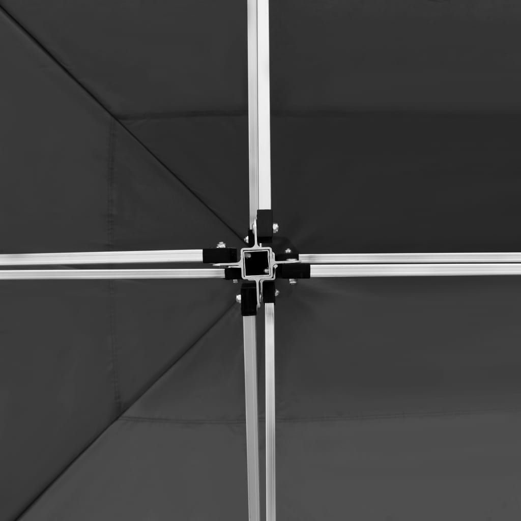 Išskleidžiama proginė palapinė, antracito, 2x2m, aliuminis