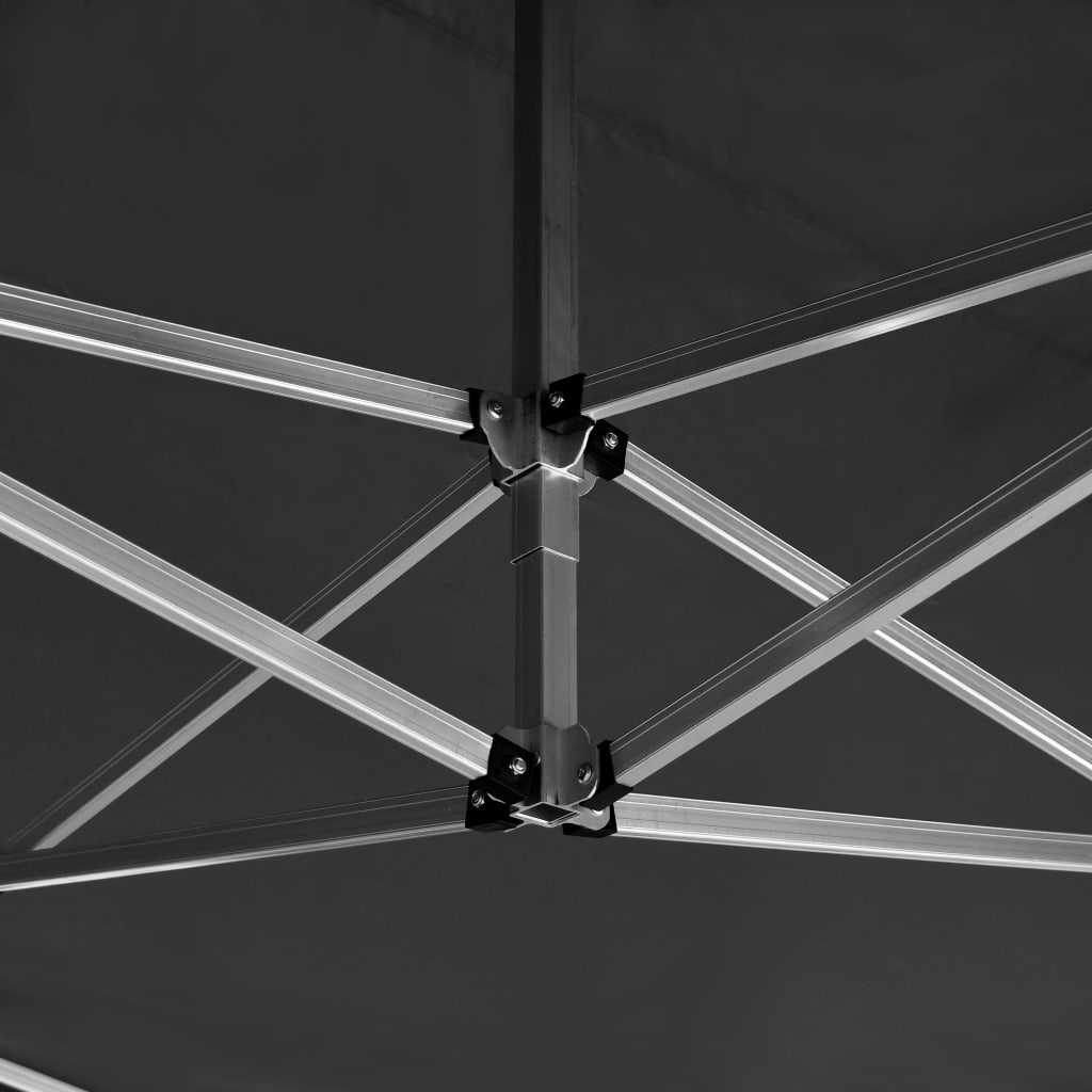 Išskleidžiama proginė palapinė, antracito, 2x2m, aliuminis