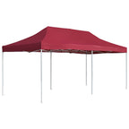 Sodo pavėsinė su šonine užuolaida, antracito spalvos, 3x3x2,25m
