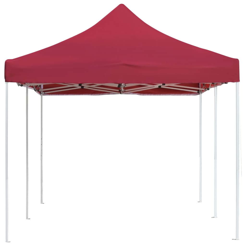 Sodo pavėsinė su šonine užuolaida, antracito spalvos, 3x3x2,25m