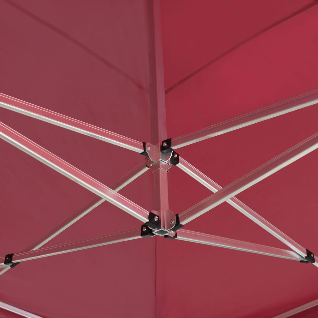 Sodo pavėsinė su šonine užuolaida, antracito spalvos, 3x3x2,25m