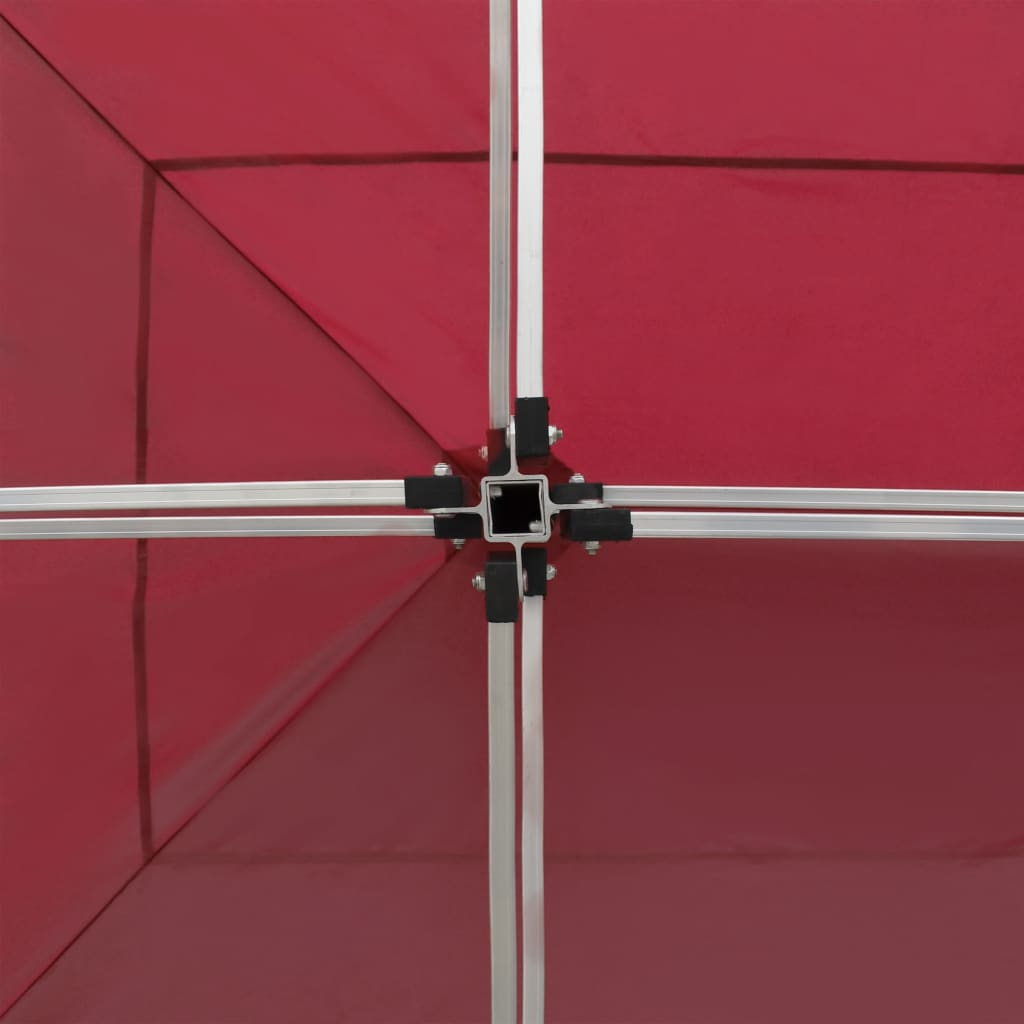 Sodo pavėsinė su šonine užuolaida, antracito spalvos, 3x3x2,25m