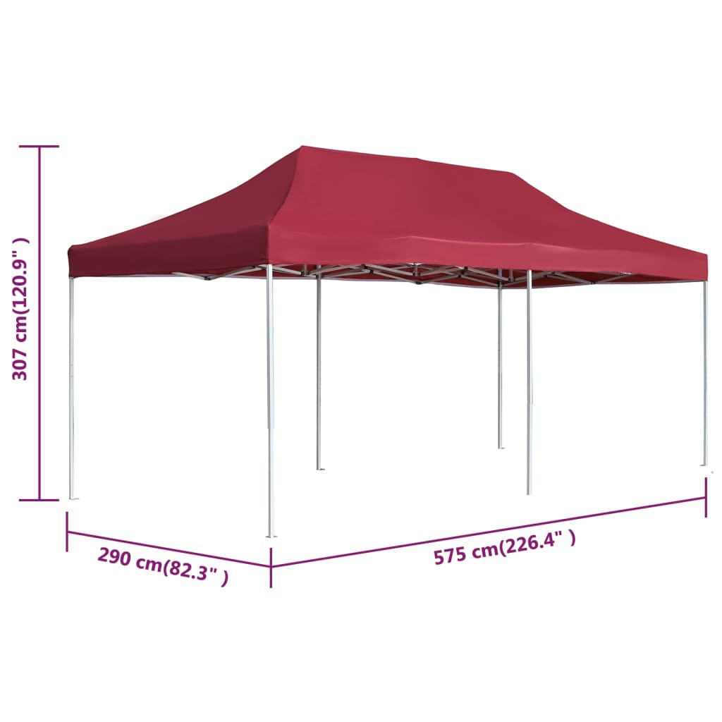 Sodo pavėsinė su šonine užuolaida, antracito spalvos, 3x3x2,25m