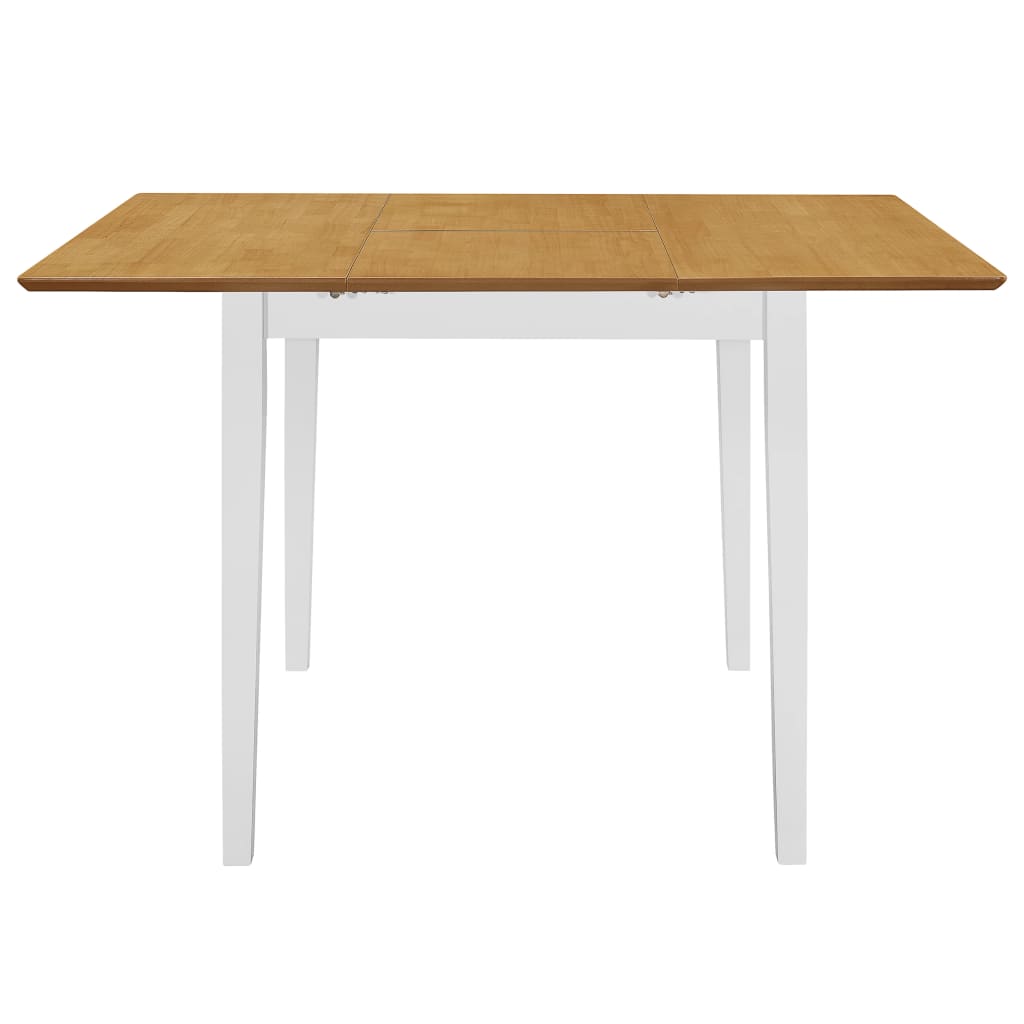 Valgomojo baldų komplektas, 5d., baltos sp., MDF