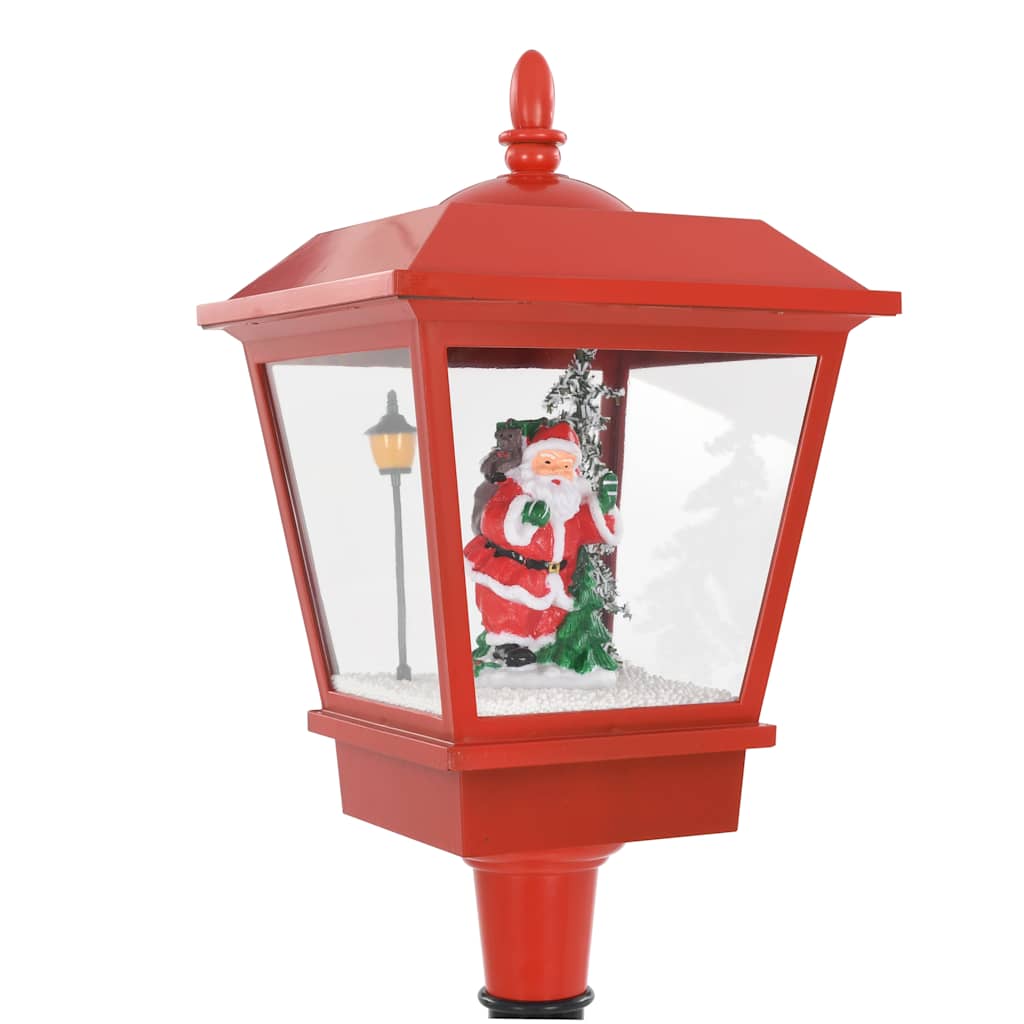 Kalėdinis gatvės šviestuvas su Kalėdų seneliu, 180 cm, LED