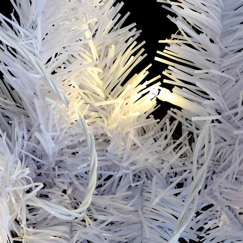 vidaXL Kalėdinė girlianda su LED lemputėmis, balta, 5 m