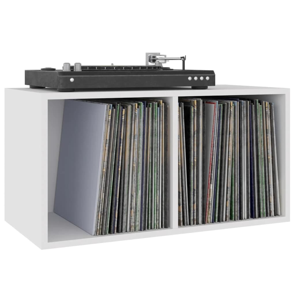 Dėžė vinilinėms plokštelėms, 71x34x36cm,mediena