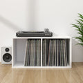 Dėžė vinilinėms plokštelėms, 71x34x36cm,mediena