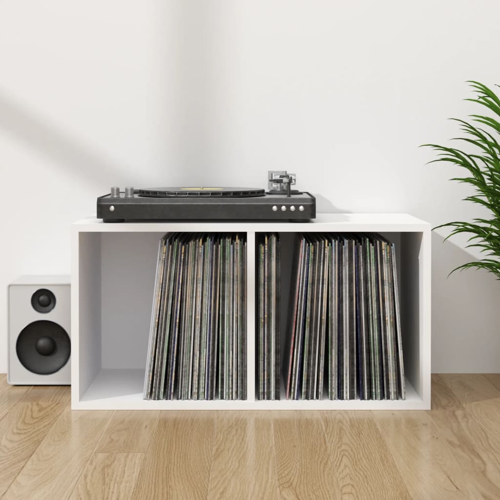 Dėžė vinilinėms plokštelėms, 71x34x36cm,mediena