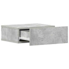Naktiniai staliukai, 2vnt., betono, 40x30x15cm, mediena