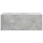Naktiniai staliukai, 2vnt., betono, 40x30x15cm, mediena