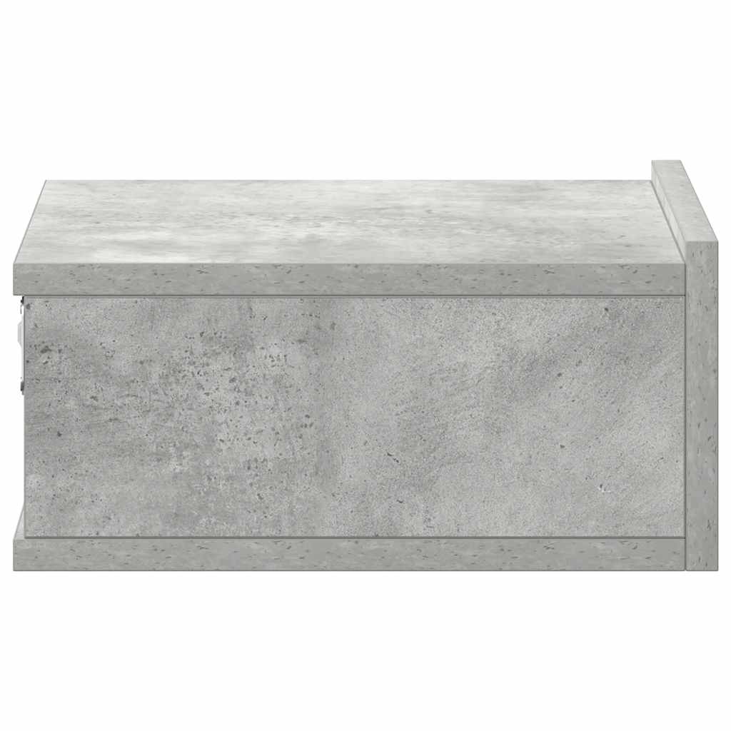 Naktiniai staliukai, 2vnt., betono, 40x30x15cm, mediena