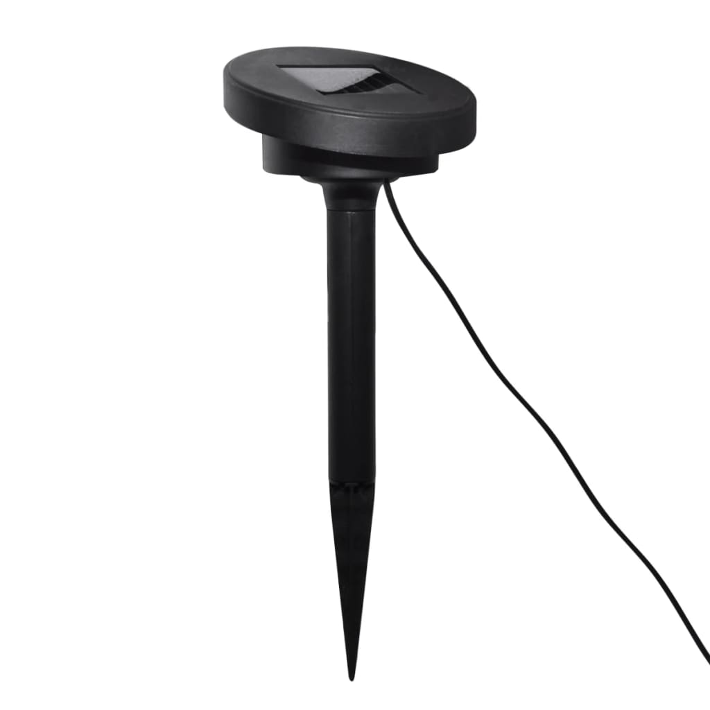 vidaXL Sodo šviestuvas, 6 vnt., LED, su smaigais ir saulės kolektoriais