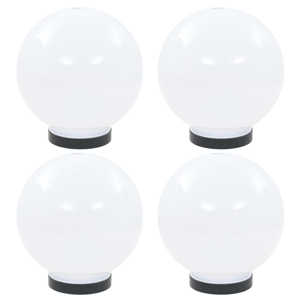 LED lempos, rutulio formos, 4vnt., sferinės, 20cm, PMMA