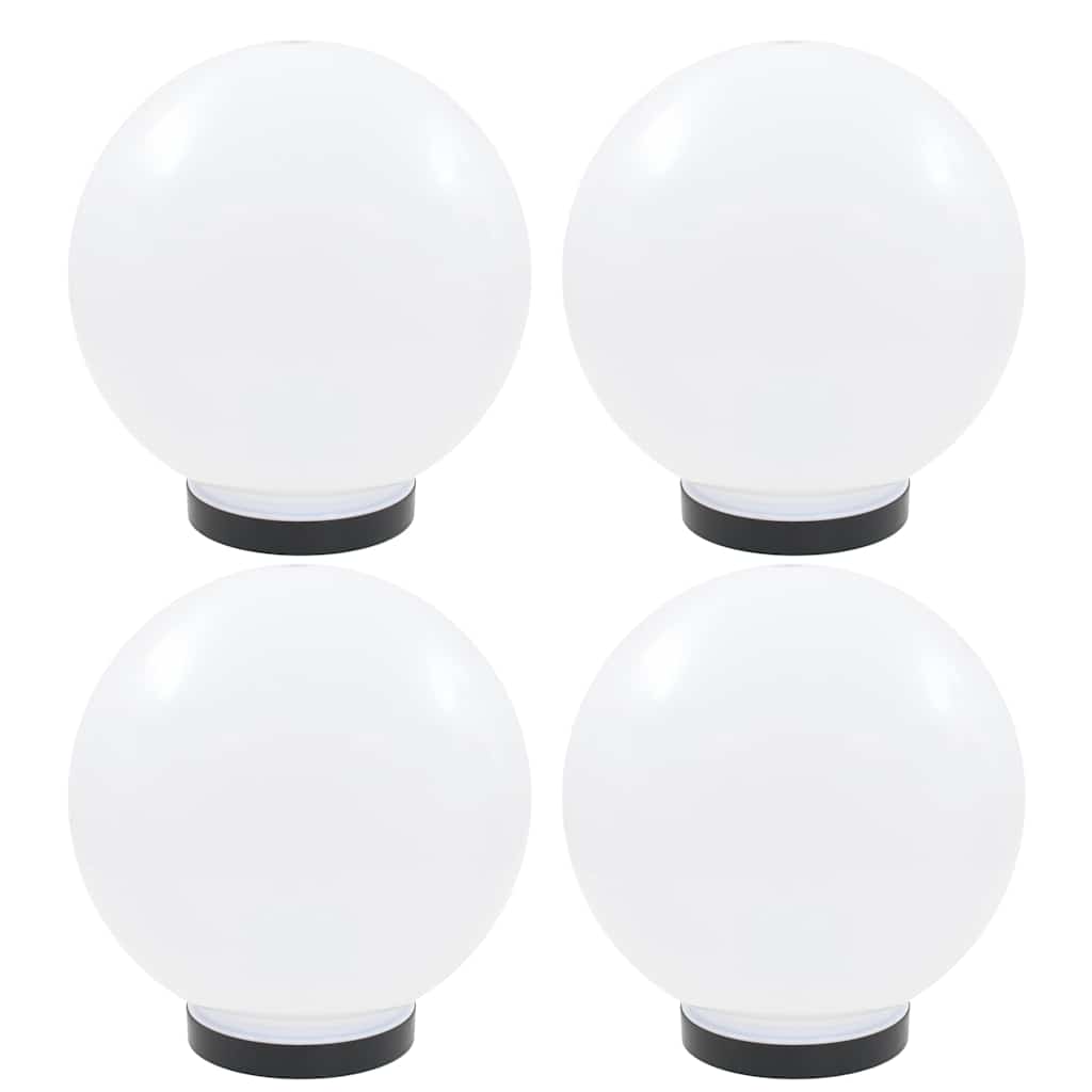 LED lempos, rutulio formos, 4vnt., sferinės, 25cm, PMMA