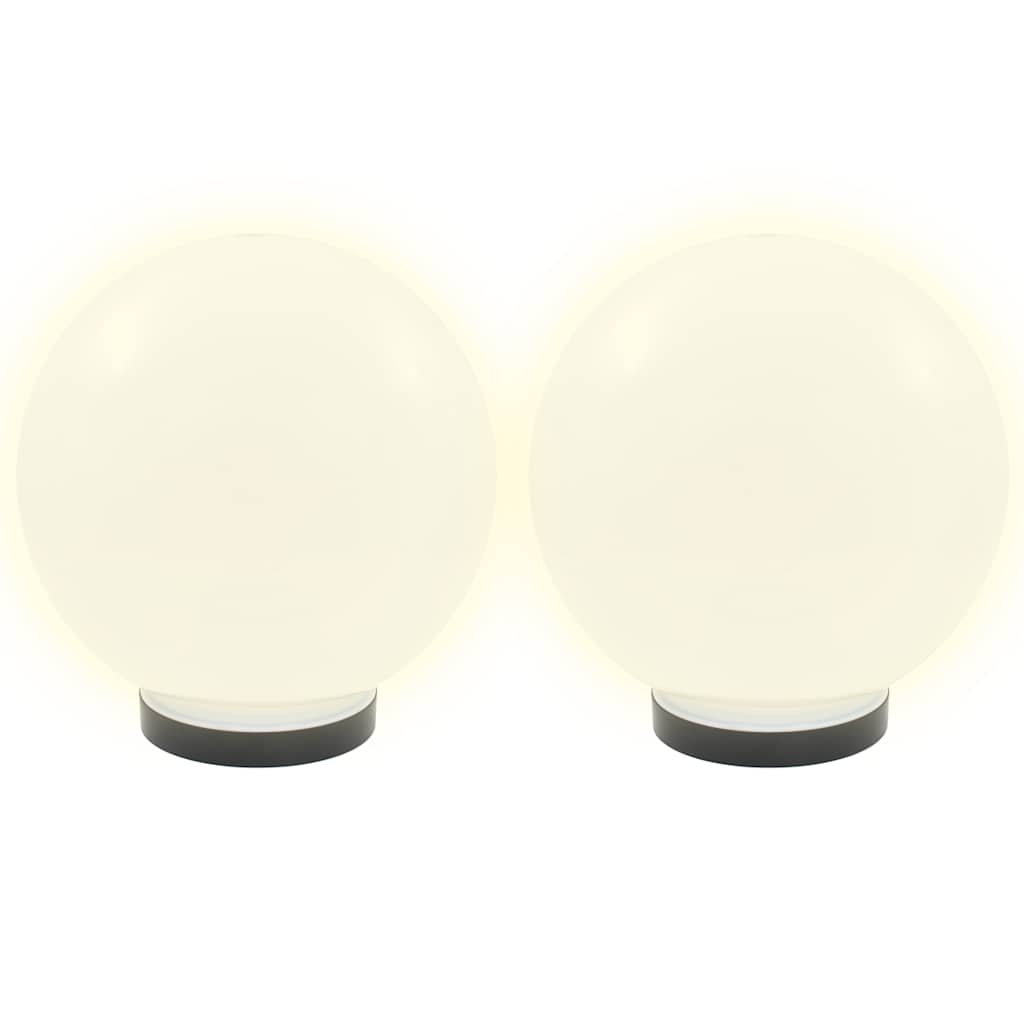 LED lempos, rutulio formos, 4vnt., sferinės, 25cm, PMMA