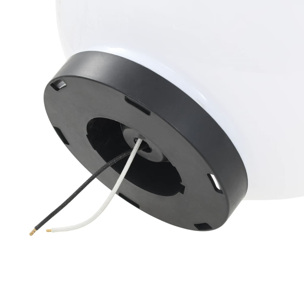 vidaXL LED lempos, rutulio formos, 4vnt., sferinės, 25cm, PMMA