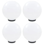 LED lempos, rutulio formos, 4vnt., sferinės, 30cm, PMMA