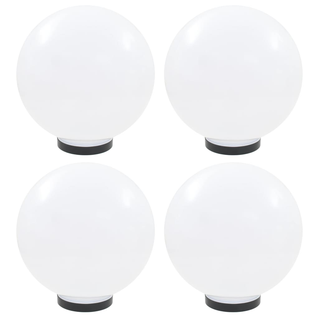 LED lempos, rutulio formos, 4vnt., sferinės, 30cm, PMMA
